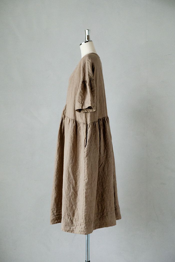 GASA* ガサ私は私 ドロップパフワンピース(25SS) | T.T. GARRET