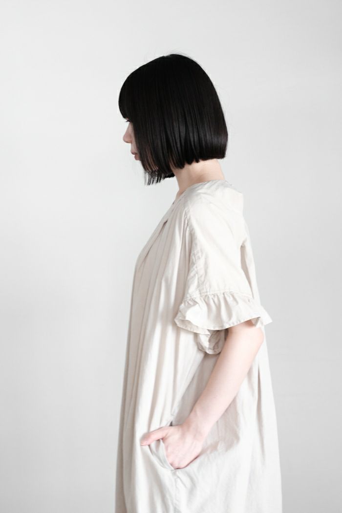 GASA* ガサ挨拶を交わす フレアスリーブワンピース(25SS) | T.T.