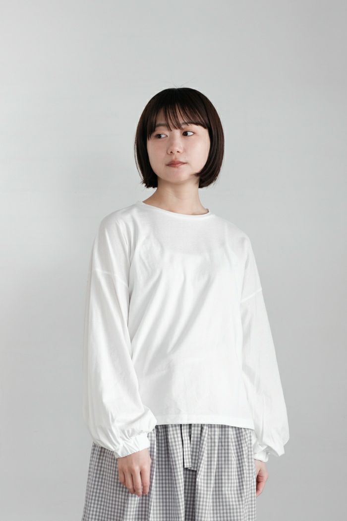 Gauze# ガーゼ <br>パフスリーブイージープルオーバー(25SS)