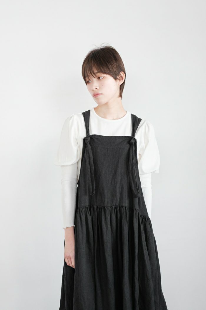 (ｇ) スイッチングストライプスカート GAUZE# Gauze#/ CURIOUS GATHER SKIRT/ キュリアスギャザースカート