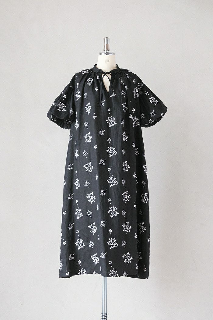 Special『Ukraina embroidery smock dress』ガラスビーズ刺繍