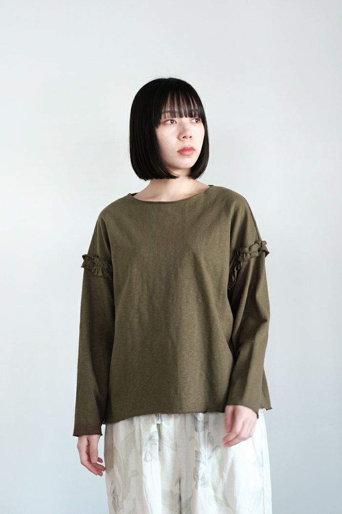 Laboratory ラボレイトリー <br>クワイエットフリルプルオーバー(25SS)