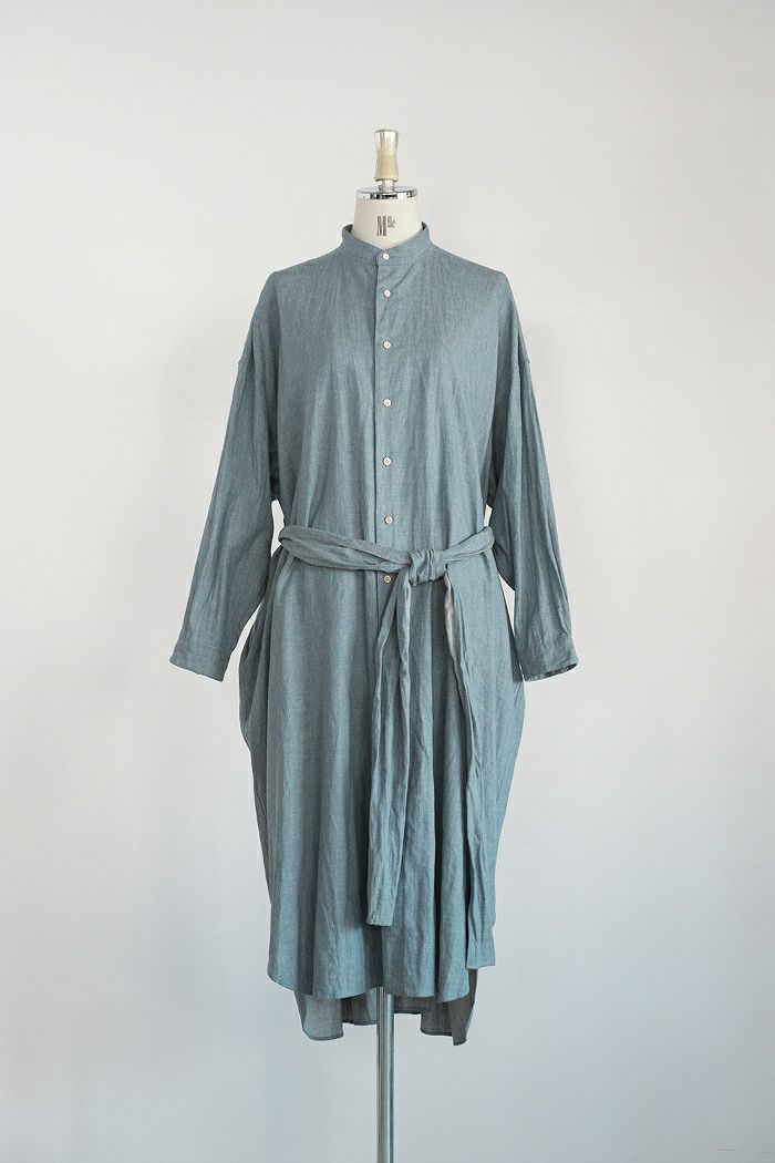 suzuki takayuki スズキタカユキ <BR>herringbone twill shirt(25SS)