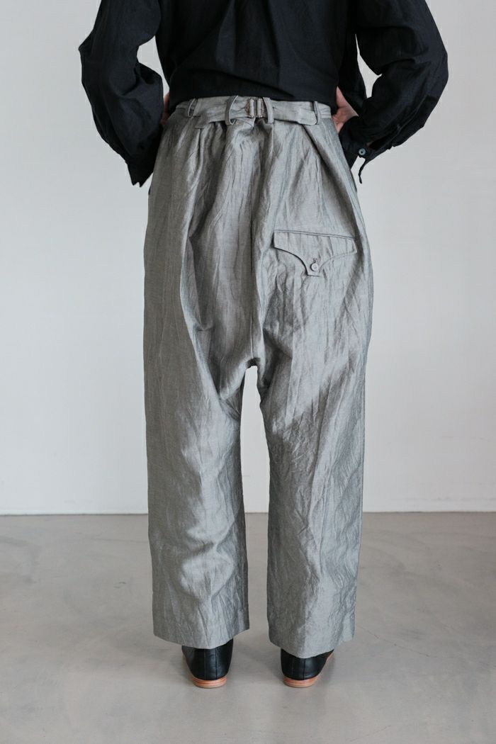 GASA* ガサ 祈りの時間へ スラックス（25SS) | T.T. GARRET