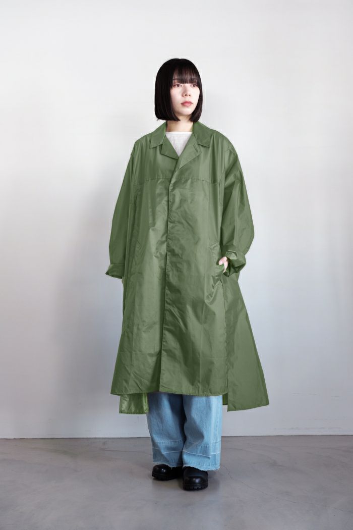 ARTE POVERA アルテポーヴェラ <BR>フランスレインコート　REワイドコート(25SS)