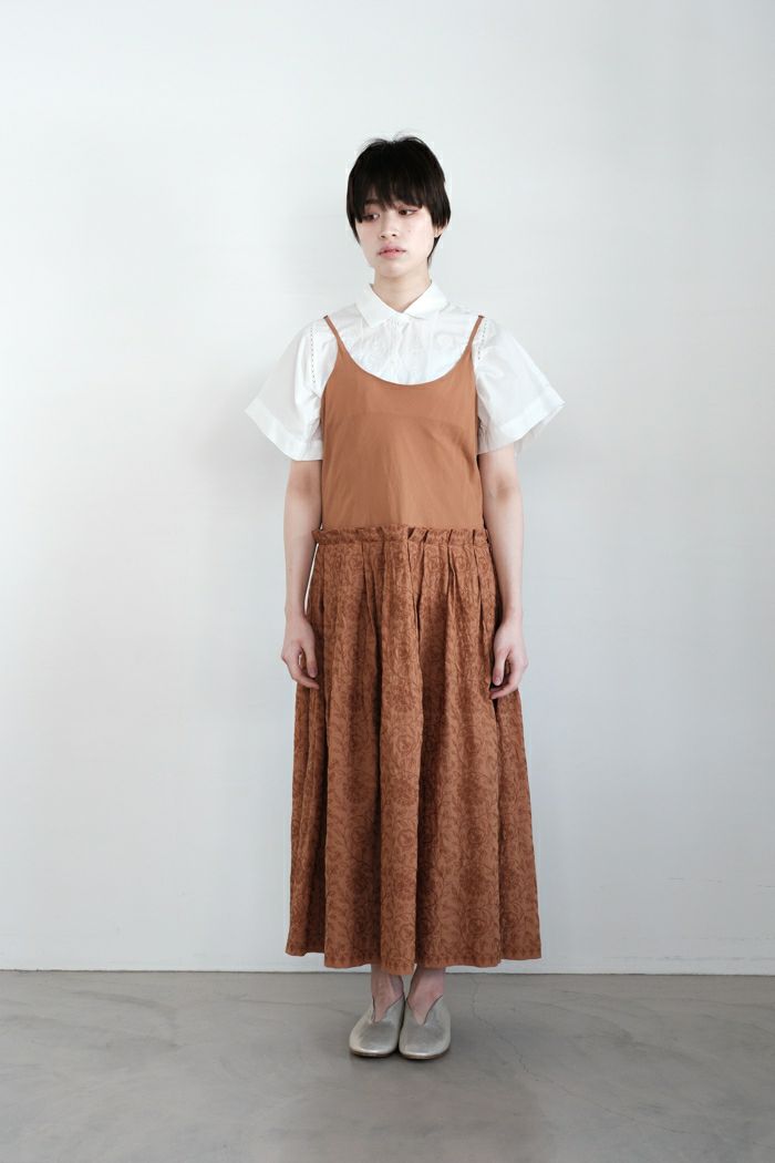 GASA* ガサ <BR>今を生きる キャミソールドレス(25SS)