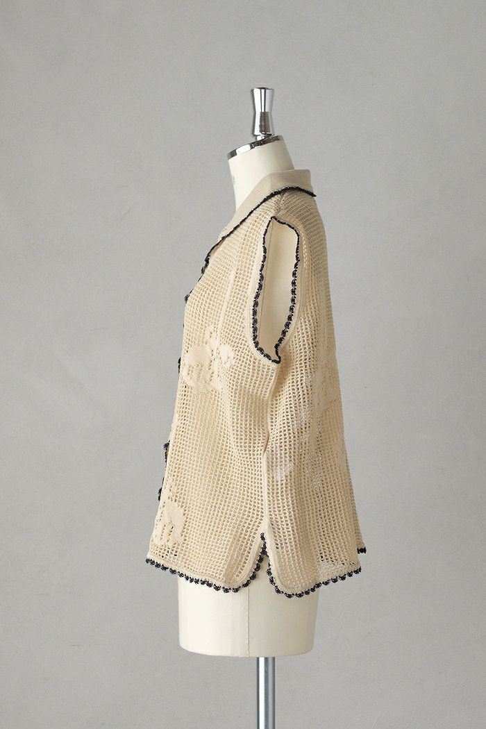 NATIVE VILLAGE ネイティブヴィレッジ No.15：ニットベスト(25SS