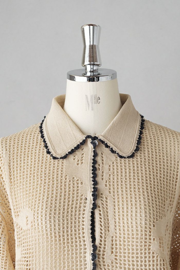 NATIVE VILLAGE ネイティブヴィレッジ No.15：ニットポロシャツ(25SS 