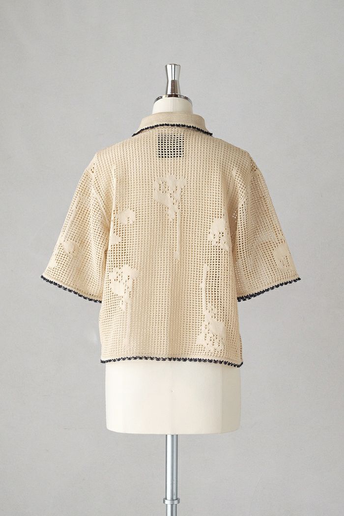 NATIVE VILLAGE ネイティブヴィレッジ No.15：ニットポロシャツ