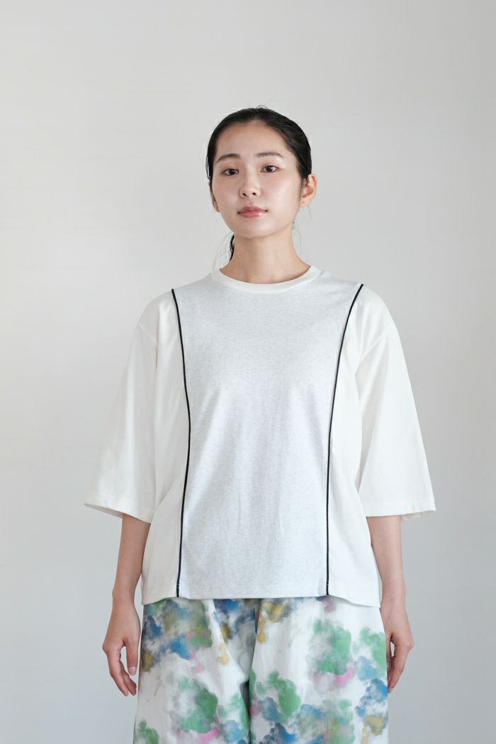 nunuforme ヌヌフォルム <br>パイピングT(25SS)