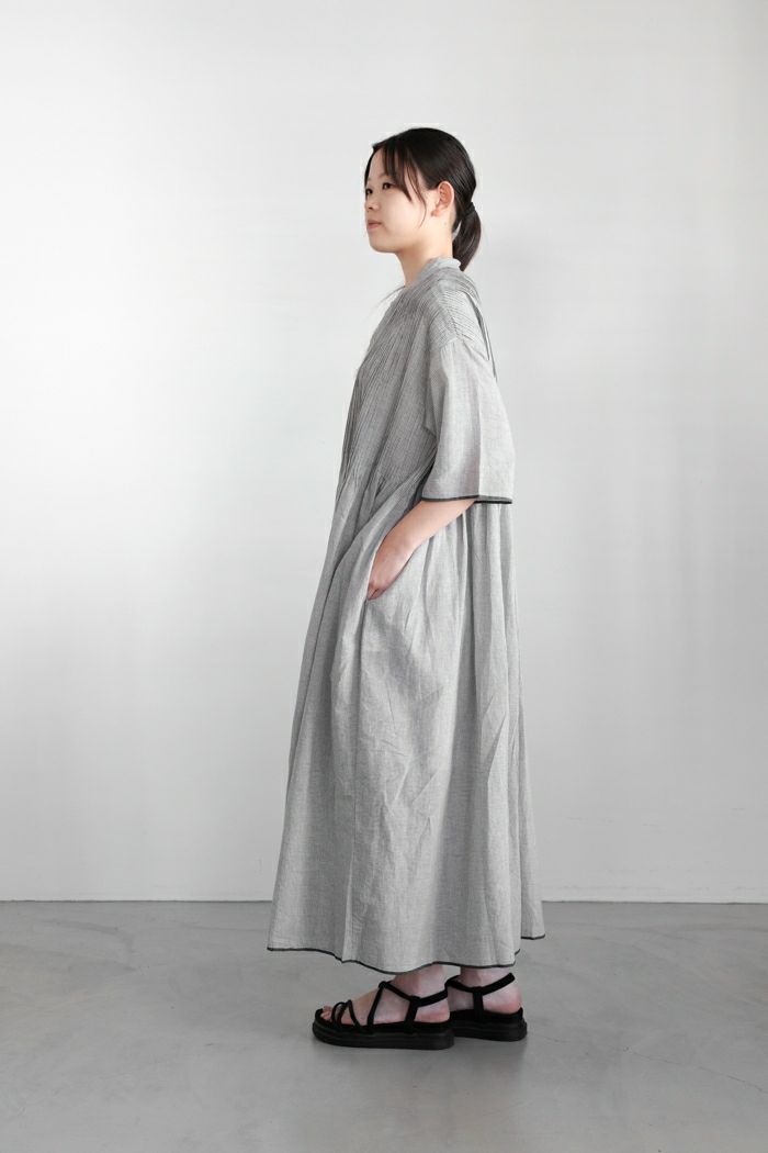 maison de soil メゾン ド ソイルHANDWOVEN COTTON SINGLE CHECK