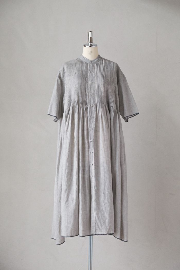 maison de soil メゾン ド ソイルHANDWOVEN COTTON SINGLE CHECK