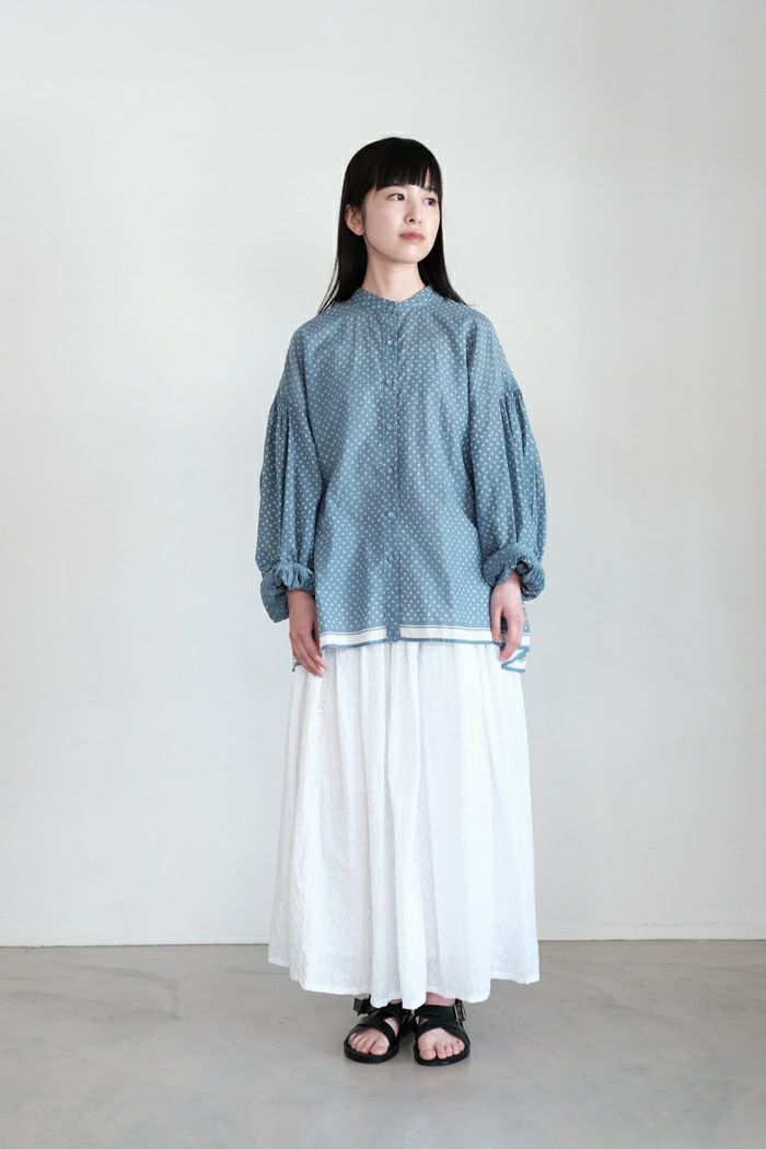 maison de soil メゾン ド ソイル80s VOILE TRIANGLE BLOCK