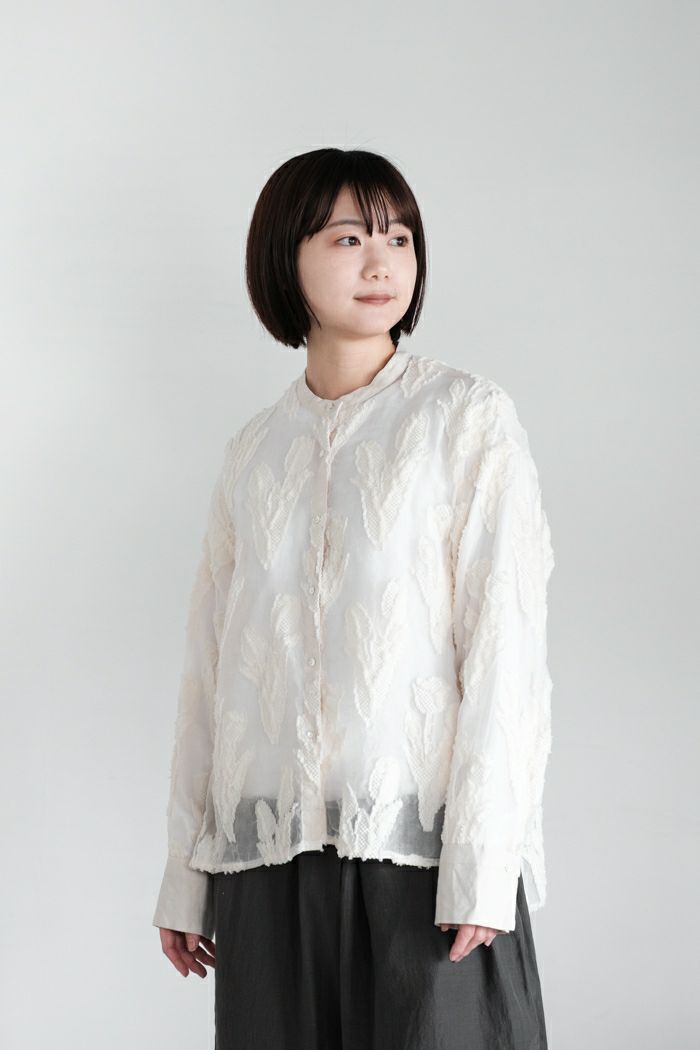 Rene ブラウス　シルク　36サイズ　美品 楽天市場】リネンスキッパーギャザーブラウス[GENTLE LINEN