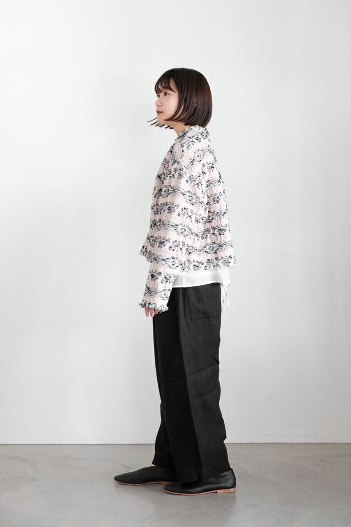 qiri キリ mix yarn jacquard ジャケット(25SS) | T.T. GARRET