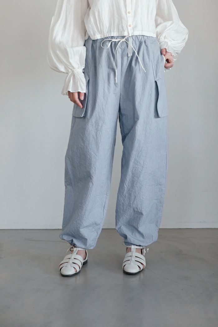 ASEEDONCLOUD アシードンクラウド <br>gardener pajama trousers(25SS)