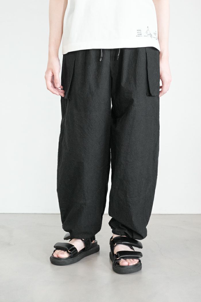ASEEDONCLOUD アシードンクラウド <br>gardener pajama trousers(25SS)