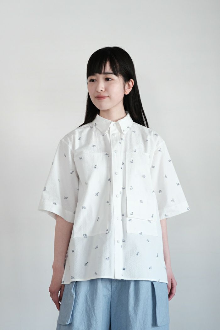 ASEEDONCLOUD アシードンクラウド <br>shokuonshitsu workshirt(25SS)