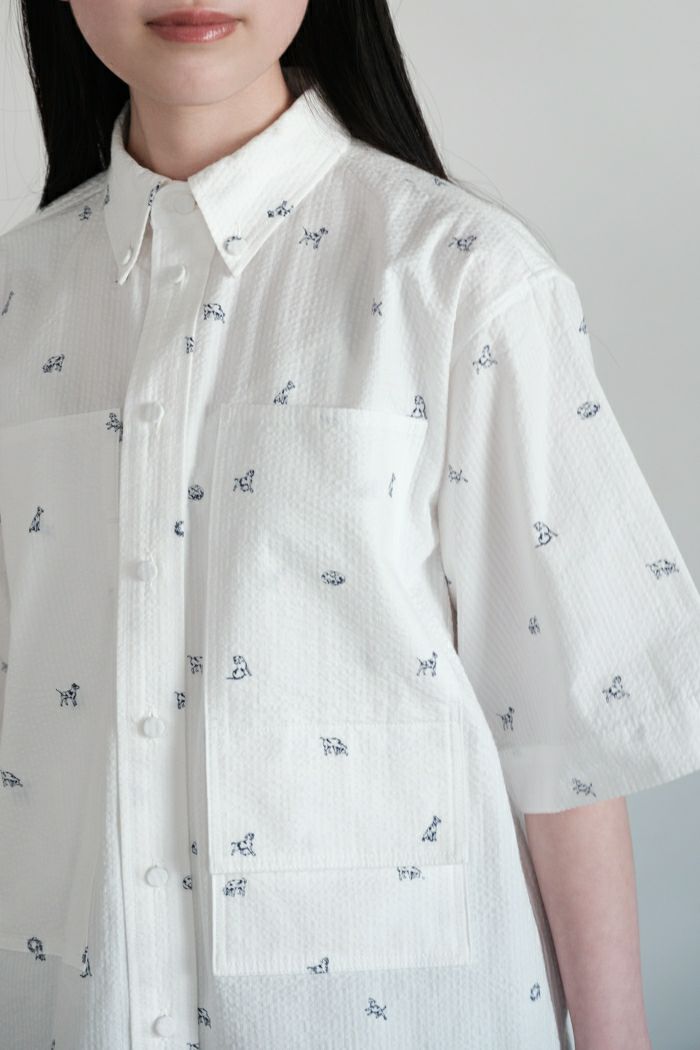 ASEEDONCLOUD アシードンクラウド shokuonshitsu workshirt(25SS