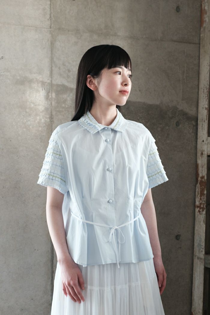 ASEEDONCLOUD アシードンクラウド <br>garden instrumentalist blouse(25SS)