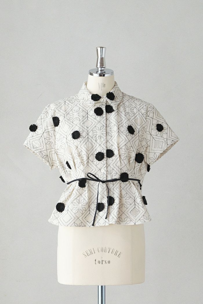 ASEEDONCLOUD アシードンクラウド <br>garden instrumentalist blouse(25SS)