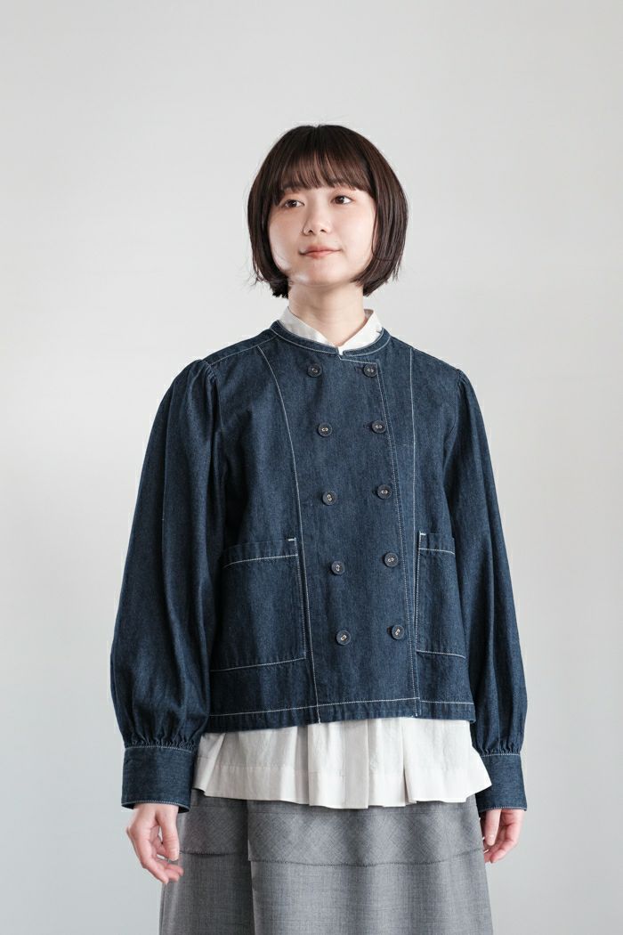 Porter des boutons ポルテデブトン <br>デニムコックジャケット(25SS)