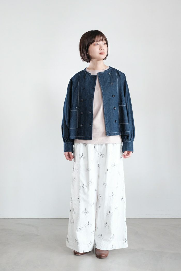 Porter des boutons ポルテデブトン デニムコックジャケット