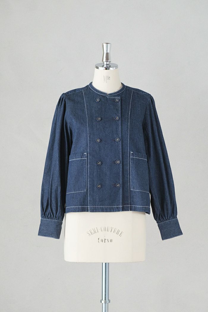 Porter des boutons ポルテデブトン デニムコックジャケット