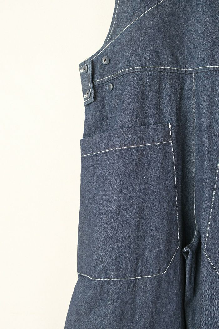 ポルテデブトン　　サロペット Porter des boutons ポルテデブトン デニムサロペット(25SS