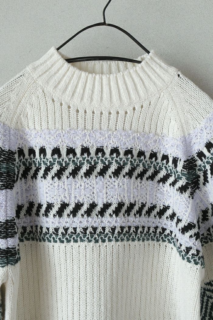ASEEDONCLOUD アシードンクラウド family traditions knit tops(25SS