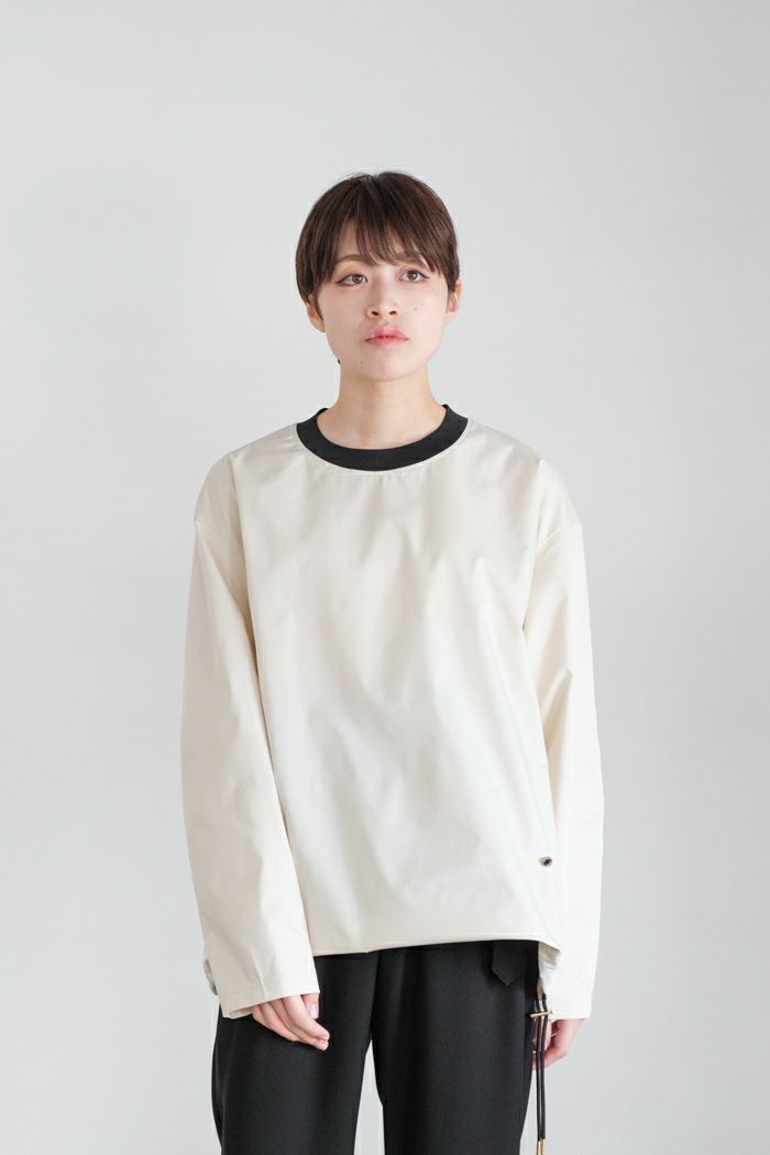 CULLNI クルニ <br>High Count Twill Long Sleeve Pullover(25SS)