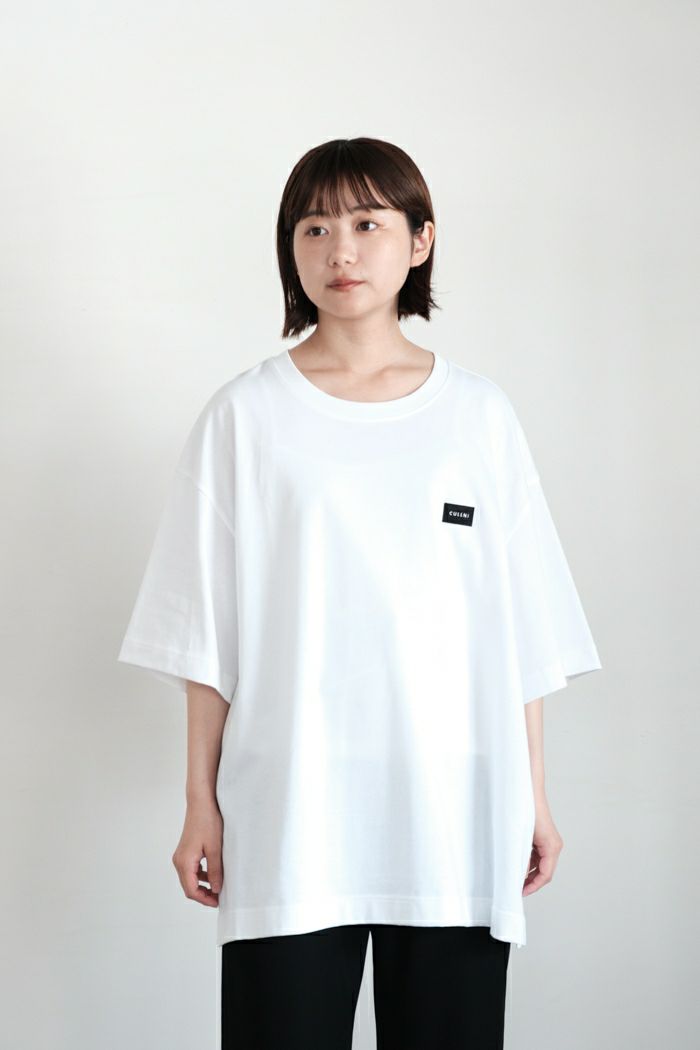 CULLNI クルニ <br>Cotton Jersey Embroidery Patch Pullover(25SS)