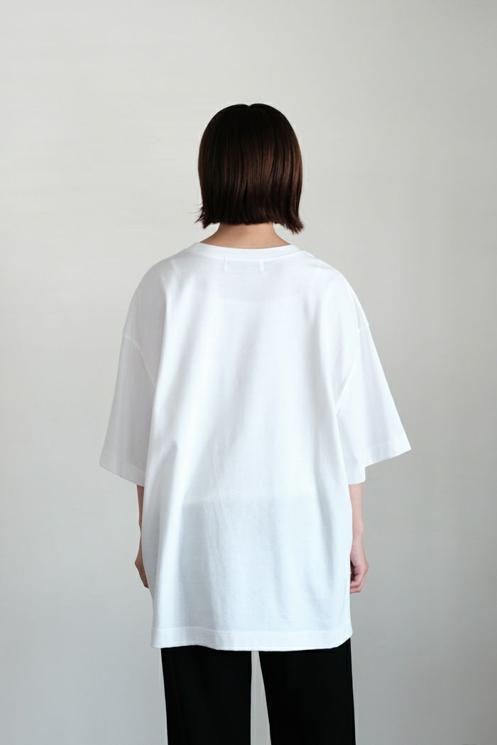 CULLNI クルニ Cotton Jersey Embroidery Patch Pullover(25SS) | T.T.