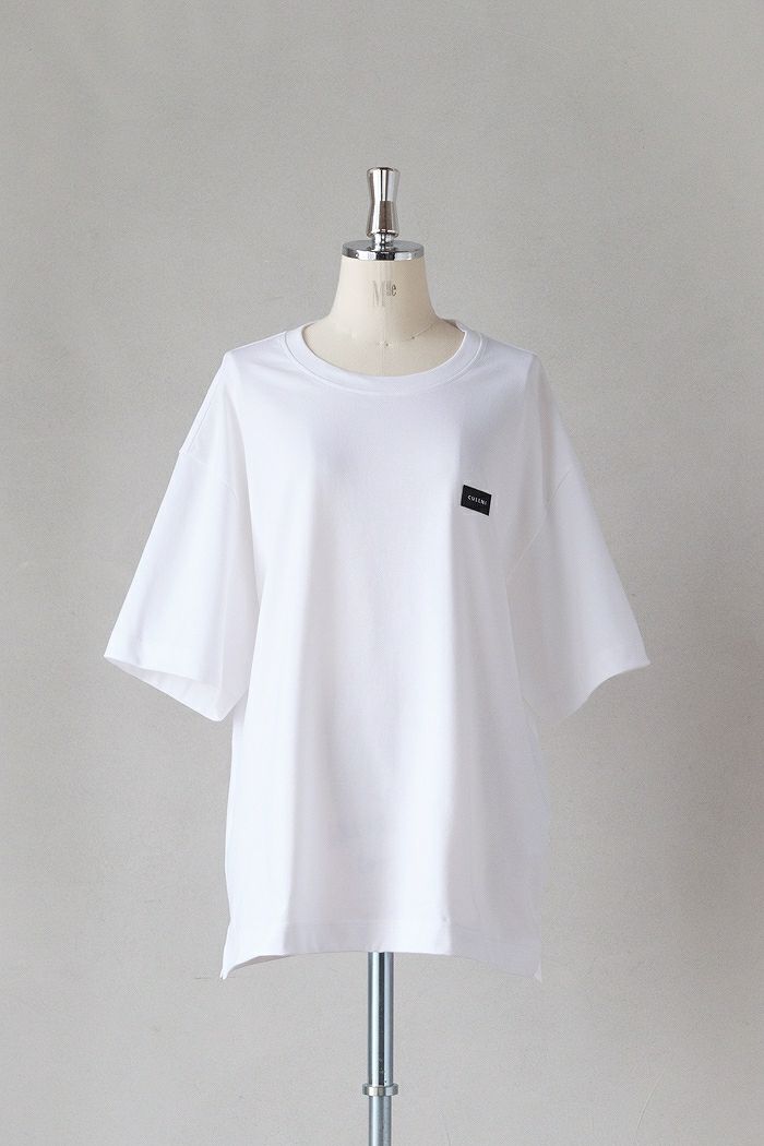 CULLNI クルニ <br>Cotton Jersey Embroidery Patch Pullover(25SS)
