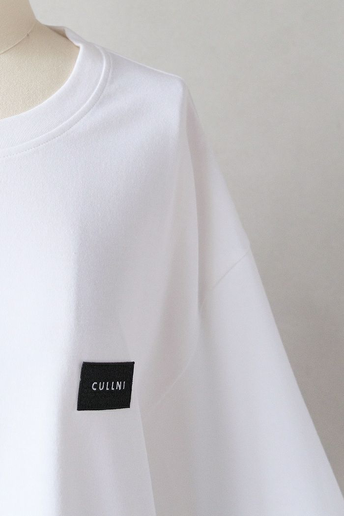 CULLNI クルニ Cotton Jersey Embroidery Patch Pullover(25SS) | T.T.