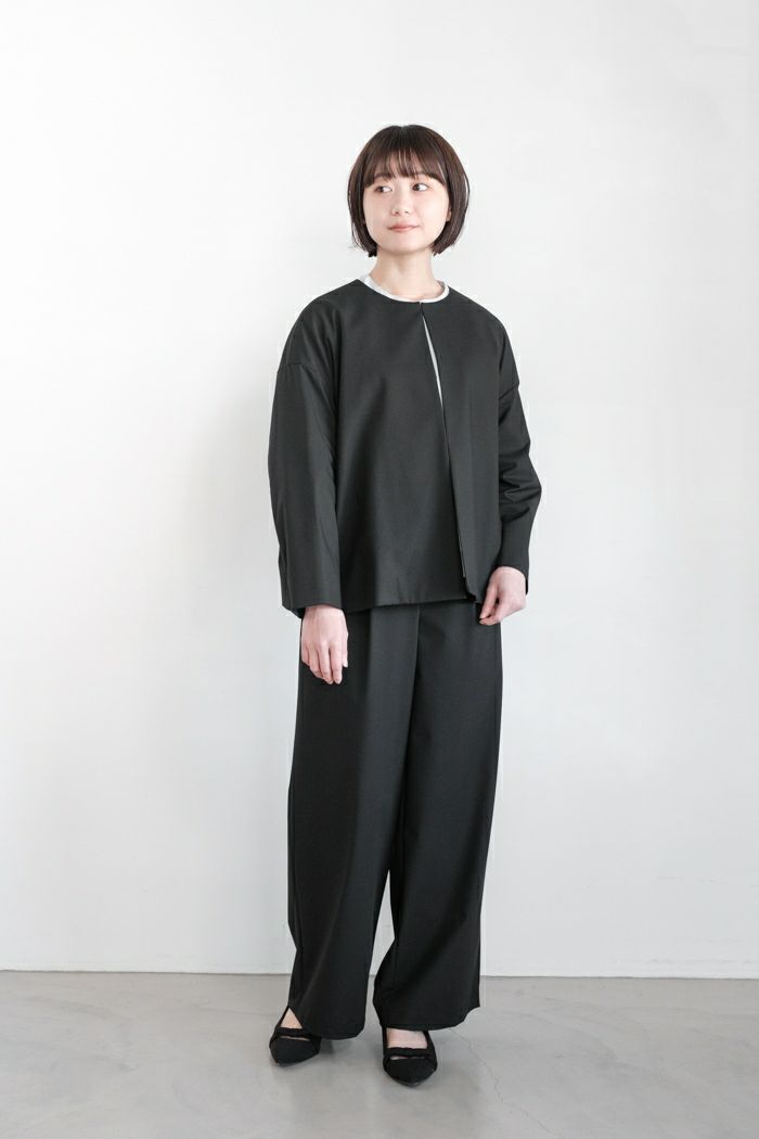 utilité　ユティリテ　セットアップ Utilite ユティリテ トロストレッチ ボックスジャケット(25SS