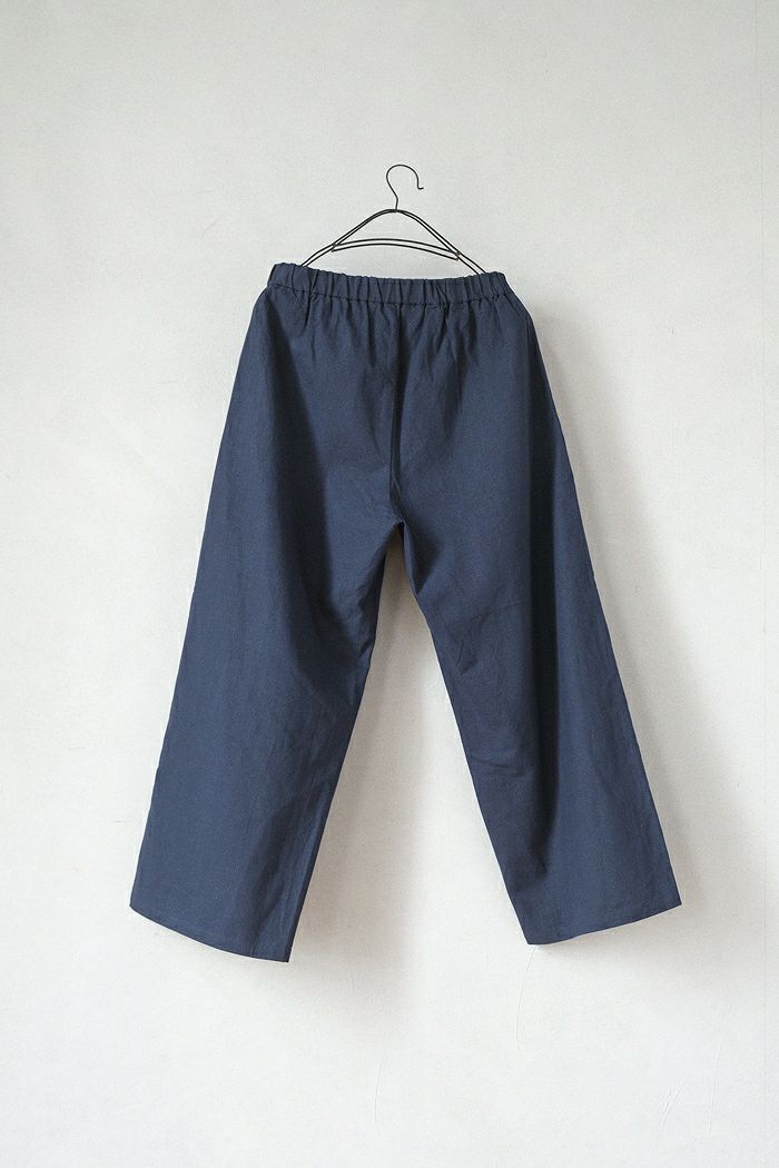 suzuki takayuki スズキタカユキ　farmer's wide pants lamp black | les trois  entrepôts / レ トロワ アントゥルプ powered by BASE