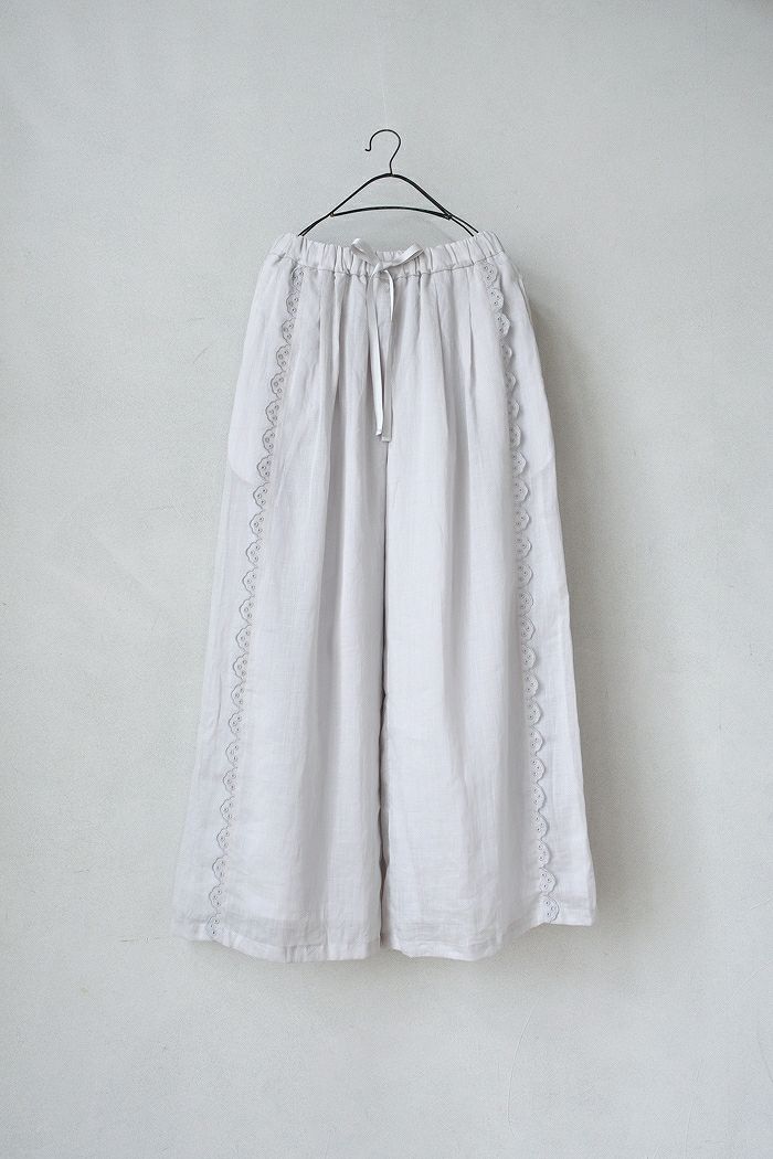 Porter des boutons ポルテデブトン <br>ボーラースカラップパンツ(25SS)