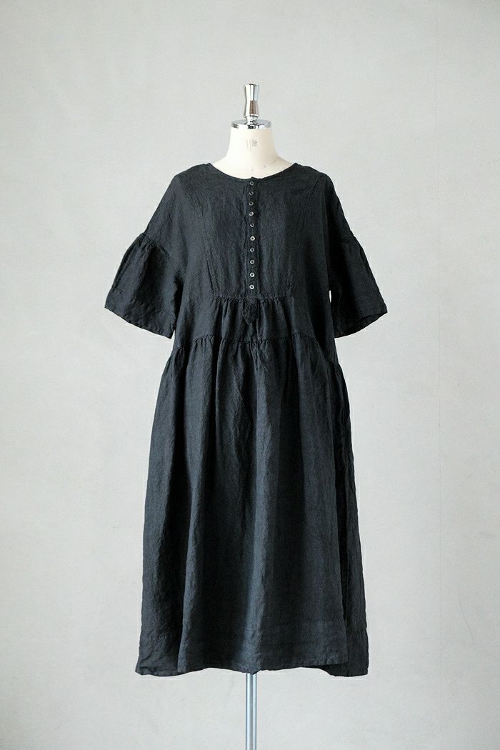 GASA* ガサ<BR>私は私 ドロップパフワンピース(25SS)