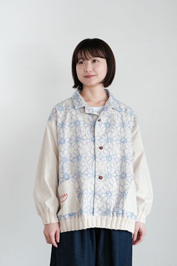 図鑑 <br>Flowerリブコート(25SS)