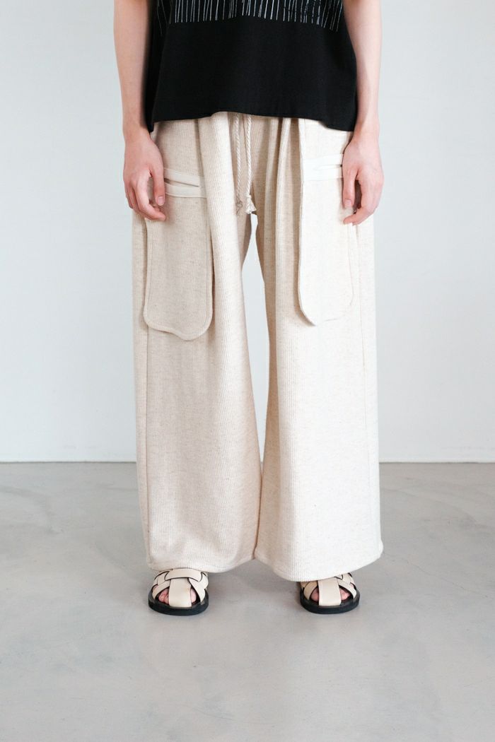 図鑑 <br>デザインワイドパンツ(25SS)