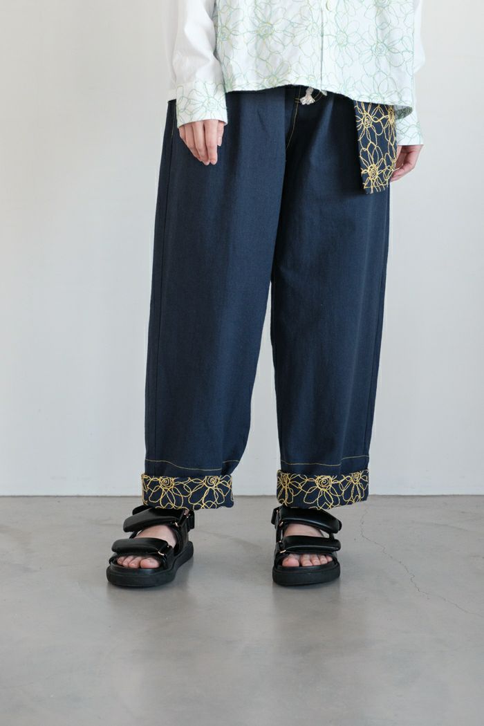図鑑 <br>Flowerストレートパンツ(25SS)