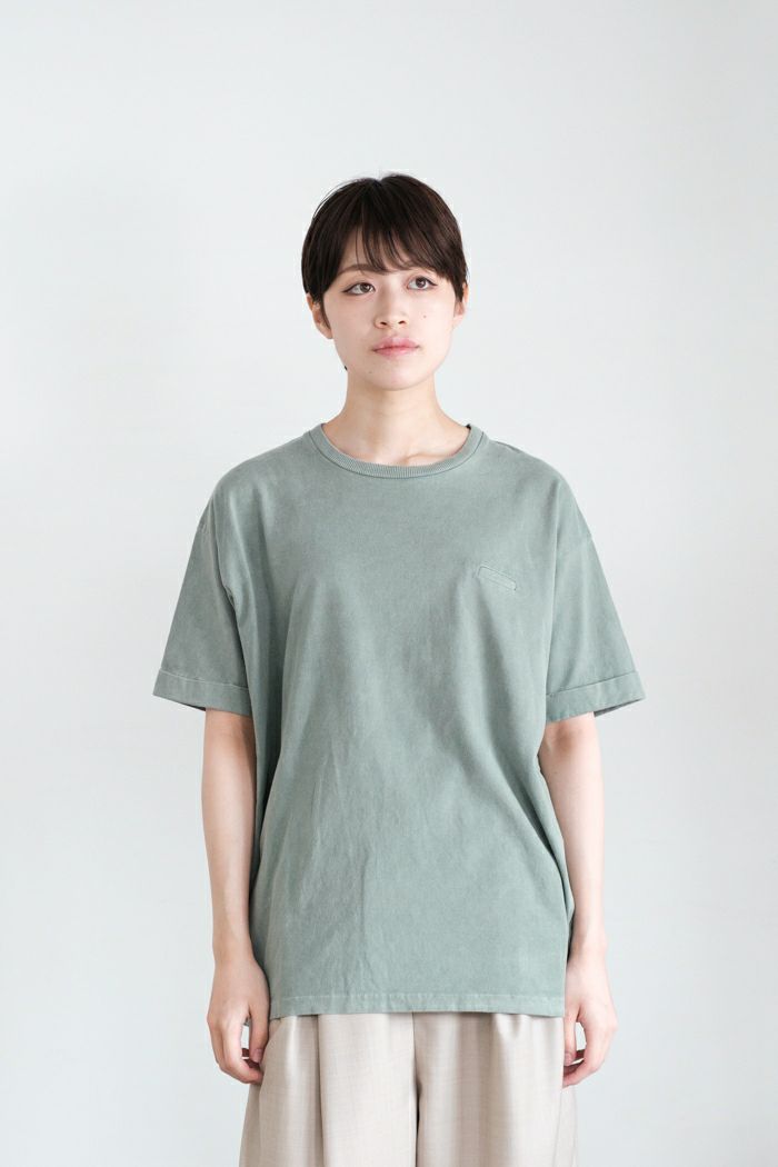 Dulcamara ドゥルカマラ <br>ピグメントジャージーバルーンTシャツ(25SS)