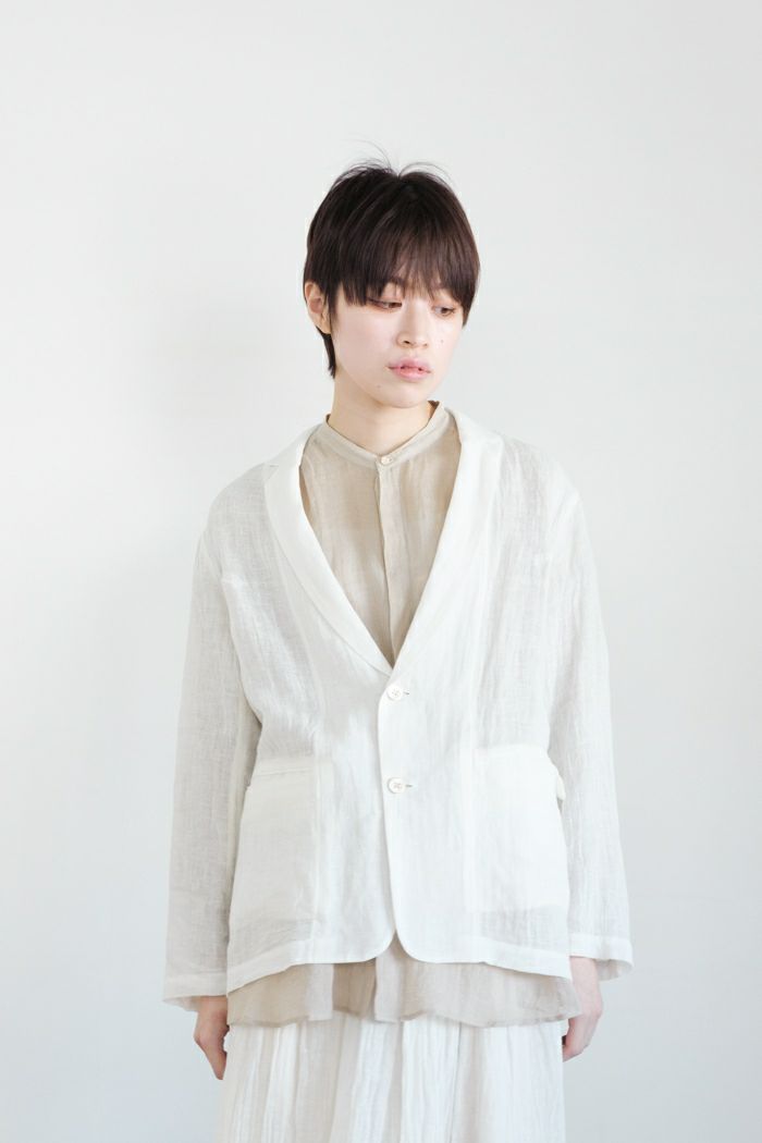 suzuki takayuki スズキタカユキ <BR>gauze jacket (25SS)