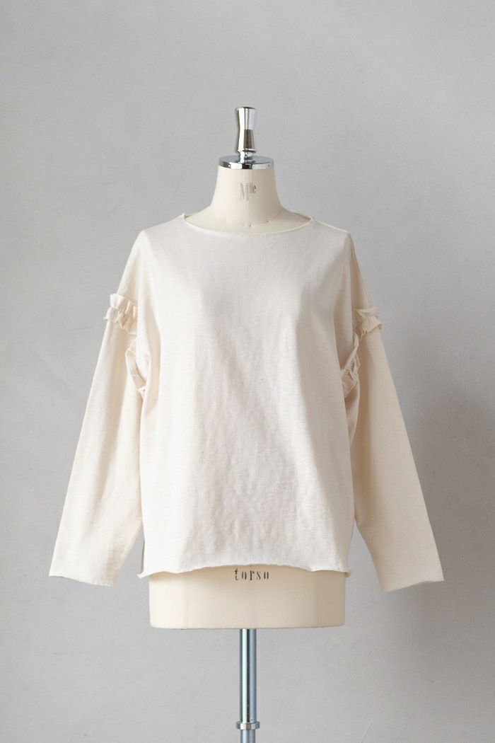 Laboratory ラボレイトリー <br>クワイエットフリルプルオーバー(25SS)