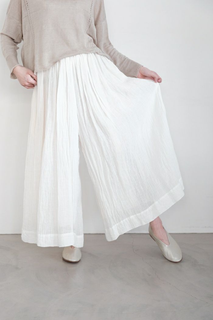 suzuki takayuki スズキタカユキ <BR>culotte pantsⅠ(25SS)