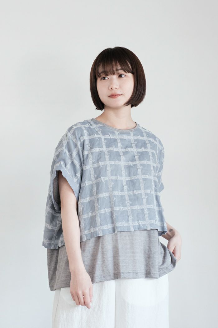 yuni ユニ キュプラコットンスラブプロダクトダイ ペチパンツ
