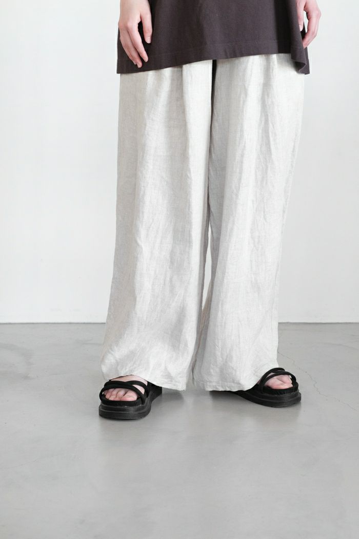 suzuki takayuki スズキタカユキ <BR>pull-on pants(25SS)