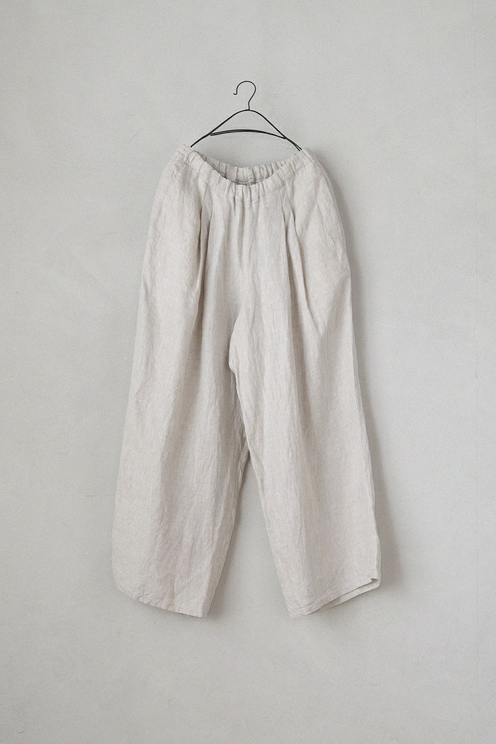 suzuki takayuki スズキタカユキ <BR>pull-on pants(25SS)