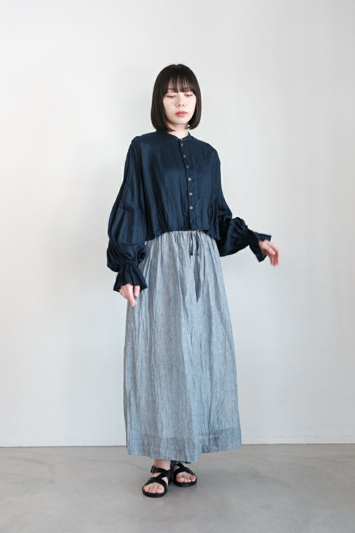 suzuki takayuki スズキタカユキ bishop-sleeve bolero Ⅰ(25SS